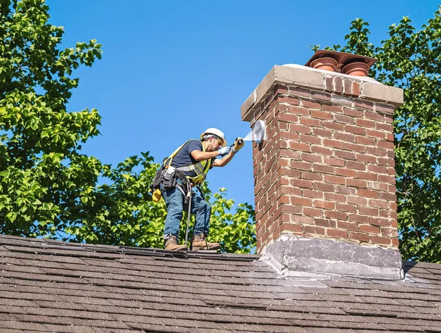 Yorba Linda Chimney Sweep performing an inspection with advanced tools in Yorba Linda, CA