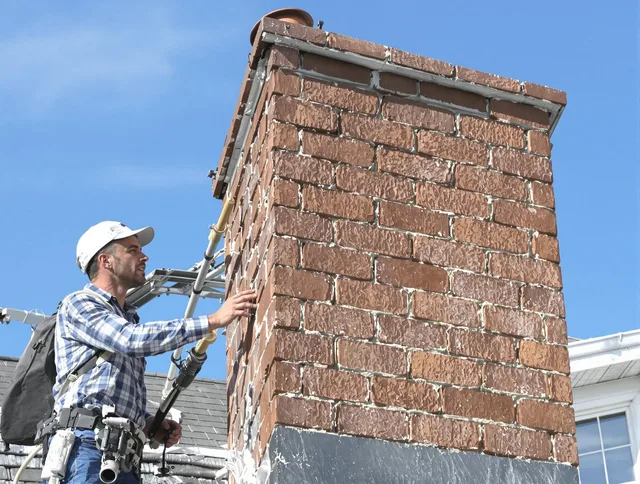 Brickwork for a chimney rebuild by Yorba Linda Chimney Sweep in Yorba Linda, CA