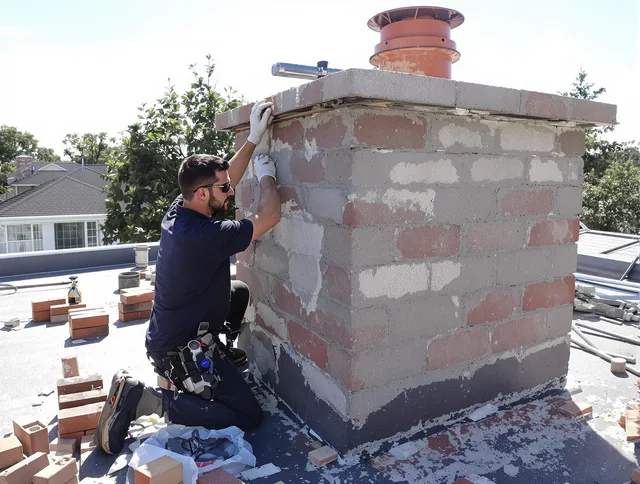 Advanced chimney repair process by Yorba Linda Chimney Sweep in Yorba Linda, CA