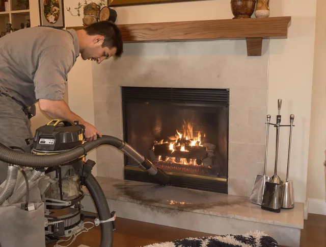 Routine fireplace upkeep by Yorba Linda Chimney Sweep in Yorba Linda, CA
